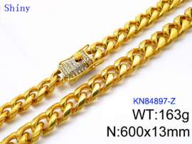 SS Gold-Plating Necklace