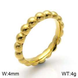 Stainless Steel Gold-plating Ring