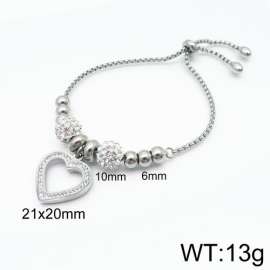 Stainless Steel Stone Bracelet