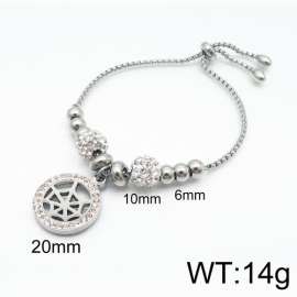 Stainless Steel Stone Bracelet