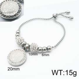 Stainless Steel Stone Bracelet