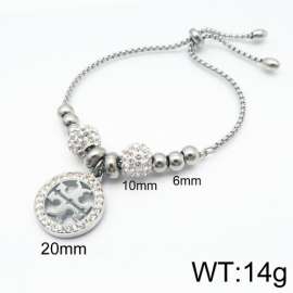 Stainless Steel Stone Bracelet