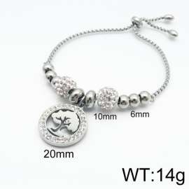 Stainless Steel Stone Bracelet