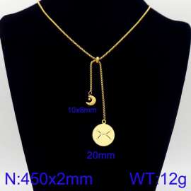 SS Gold-Plating Necklace
