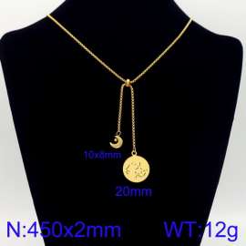 SS Gold-Plating Necklace