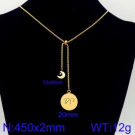 SS Gold-Plating Necklace