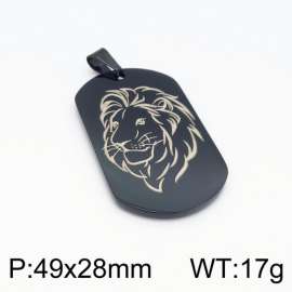 Stainless Steel Black-plating Pendant