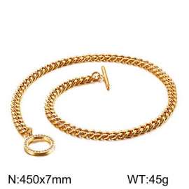 SS Gold-Plating Necklace