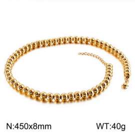 SS Gold-Plating Necklace