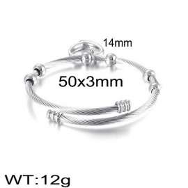 Stainless Steel Wire Bangle