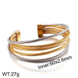 Stainless Steel Wire Bangle