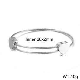 Stainless Steel Wire Bangle