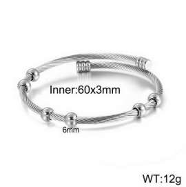 Stainless Steel Wire Bangle