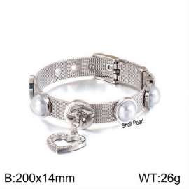 Stainless Steel Stone Bracelet