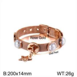 Stainless Steel Rose Gold-plating Bracelet