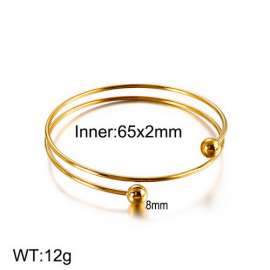 Stainless Steel Gold-plating Bangle