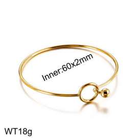 Stainless Steel Gold-plating Bangle