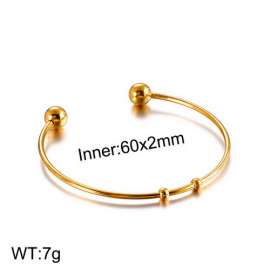 Stainless Steel Gold-plating Bangle