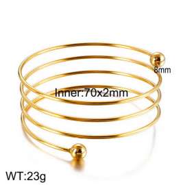 Stainless Steel Gold-plating Bangle