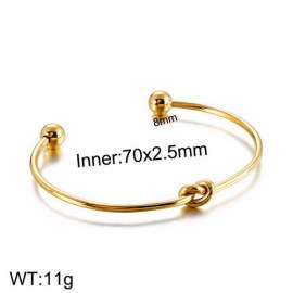 Stainless Steel Gold-plating Bangle