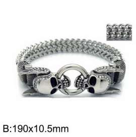 Stainless Skull Bracelet