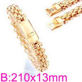 Stainless Steel Gold-plating Bracelet