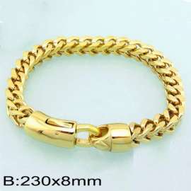 Stainless Steel Gold-plating Bracelet