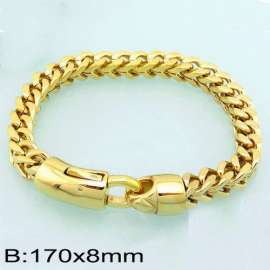 Stainless Steel Gold-plating Bracelet