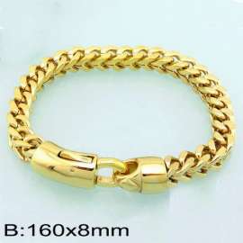 Stainless Steel Gold-plating Bracelet