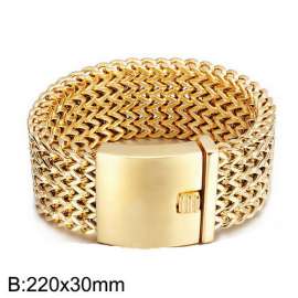 Stainless Steel Gold-plating Bracelet