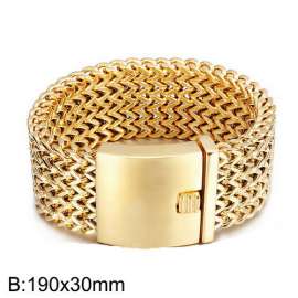 Stainless Steel Gold-plating Bracelet