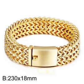 Stainless Steel Gold-plating Bracelet