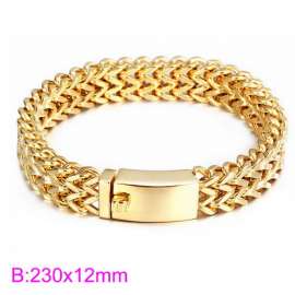 Stainless Steel Gold-plating Bracelet