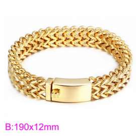 Stainless Steel Gold-plating Bracelet