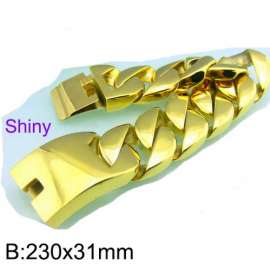 Stainless Steel Gold-plating Bracelet