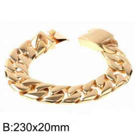 Stainless Steel Gold-plating Bracelet