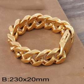 Stainless Steel Gold-plating Bracelet