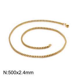 Staineless Steel Small Gold-plating Chain