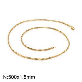 Staineless Steel Small Gold-plating Chain