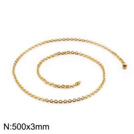 Staineless Steel Small Gold-plating Chain