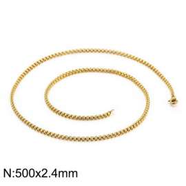 Staineless Steel Small Gold-plating Chain