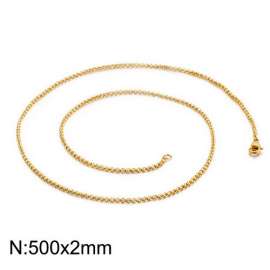 Staineless Steel Small Gold-plating Chain