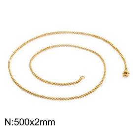 Staineless Steel Small Gold-plating Chain