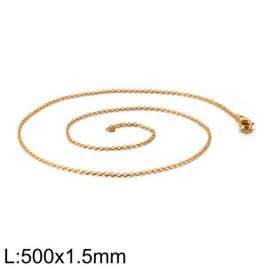 Staineless Steel Small Gold-plating Chain