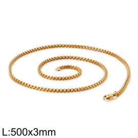 Staineless Steel Small Gold-plating Chain