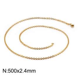 Staineless Steel Small Gold-plating Chain