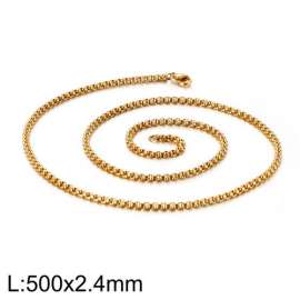 Staineless Steel Small Gold-plating Chain