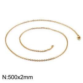 Staineless Steel Small Gold-plating Chain