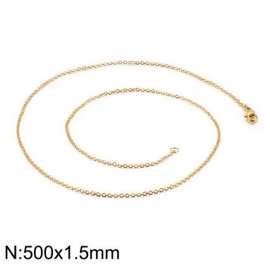 Staineless Steel Small Gold-plating Chain