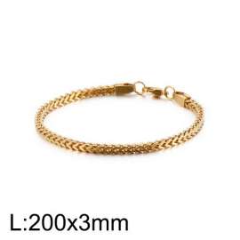 Stainless Steel Gold-plating Bracelet